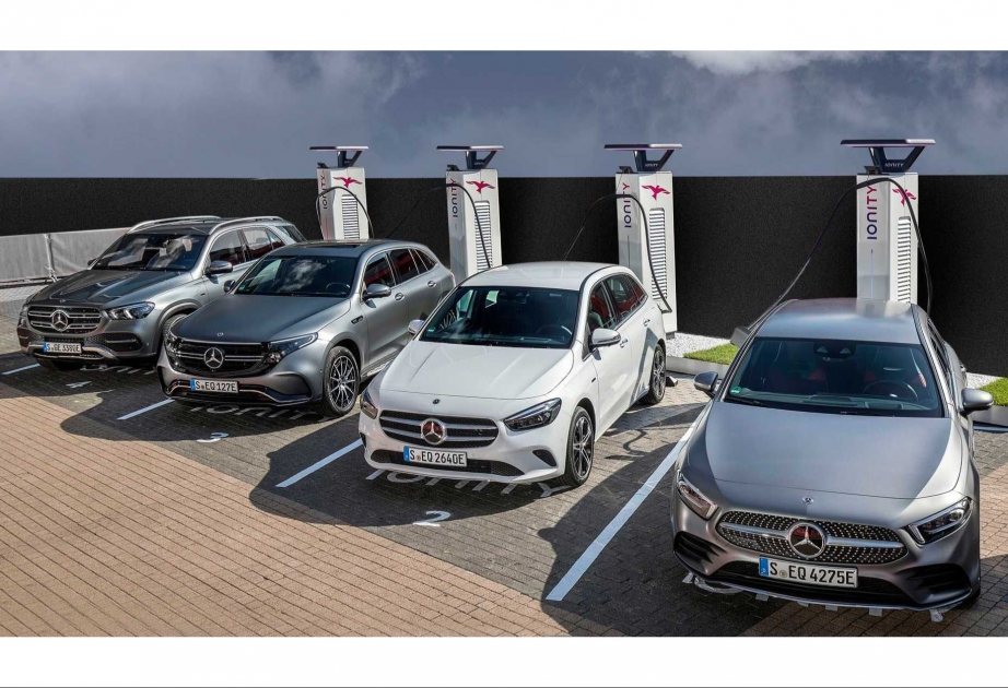 “Mercedes-Benz” şirkəti elektromobillər üçün elektrik doldurma stansiyaları şəbəkəsi quracaq