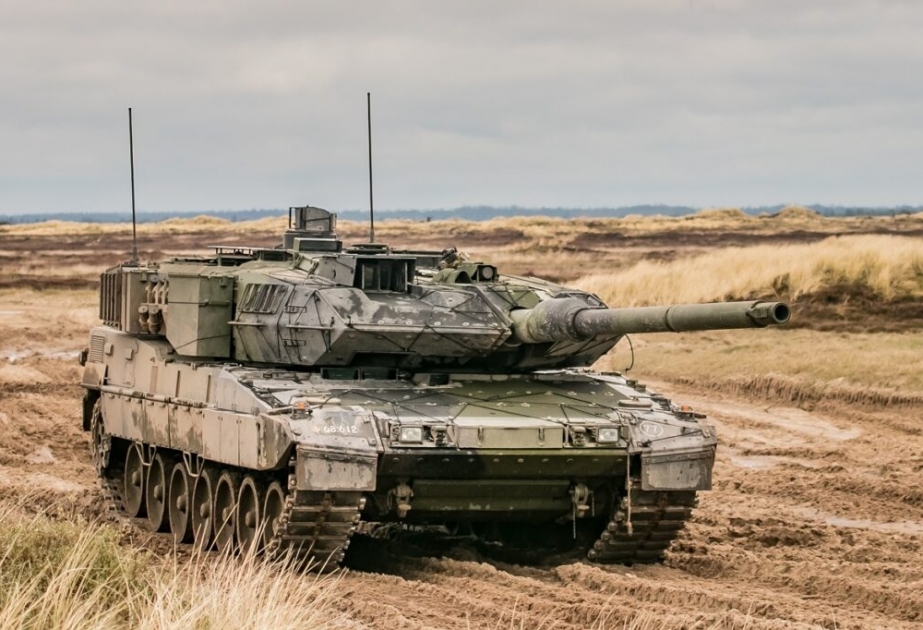 Münxendə Ukraynaya alman tanklarının verilməsinə qarşı kütləvi nümayiş keçirilib