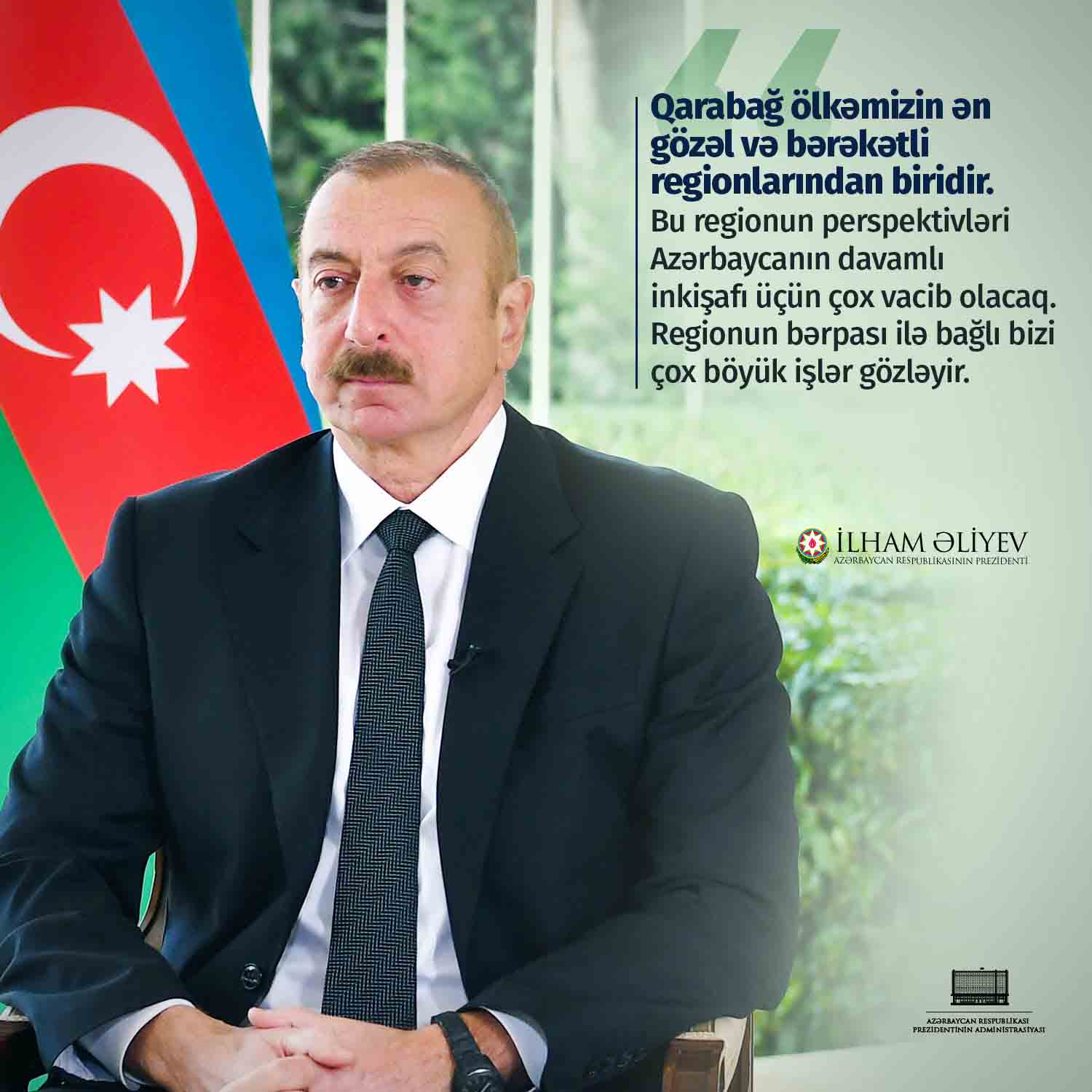 Prezident İlham Əliyevin rəhbərliyi ilə Azərbaycan uğurla inkişaf edir