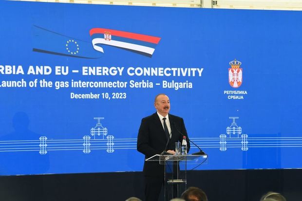 Prezident Serbiya-Bolqarıstan Qaz İnterkonnektorunun açılış mərasimində iştirak edib