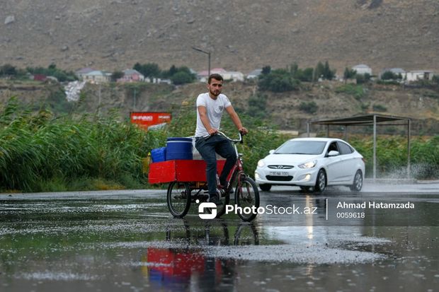 Bəzi bölgələrə yağış, Şahdağa sulu qar yağıb - FAKTİKİ HAVA