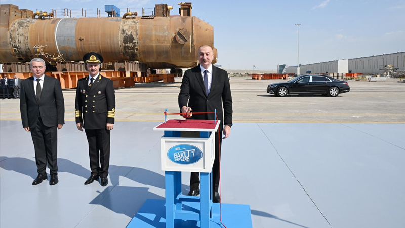Prezident "Zəngilan" tankerinin istismara verilməsi mərasimində iştirak etdi