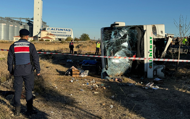 Türkiyədə ağır qəza - 6 ölü, 25 yaralı