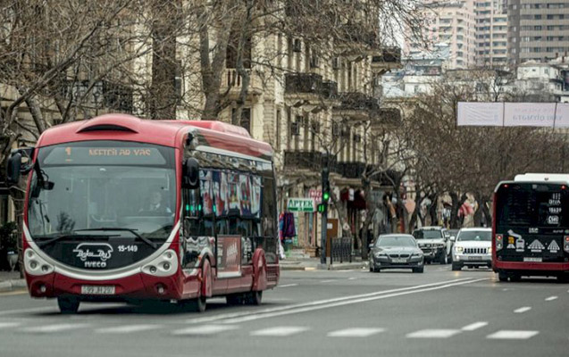 Günortaya qədər bəzi avtobusların hərəkət sxemi belə olacaq - Siyahı