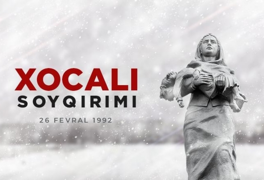 Xeyriyyəçi, vətənpərvər xanım Zərniyar Kərimova: “XX əsrin dəhşətli faciəsi - Xocalı soyqırımı”