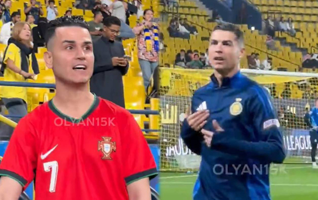 Ronaldonun oxşarı ilə maraqlı dialoqu - “Qardaşım, sən eybəcərsən”