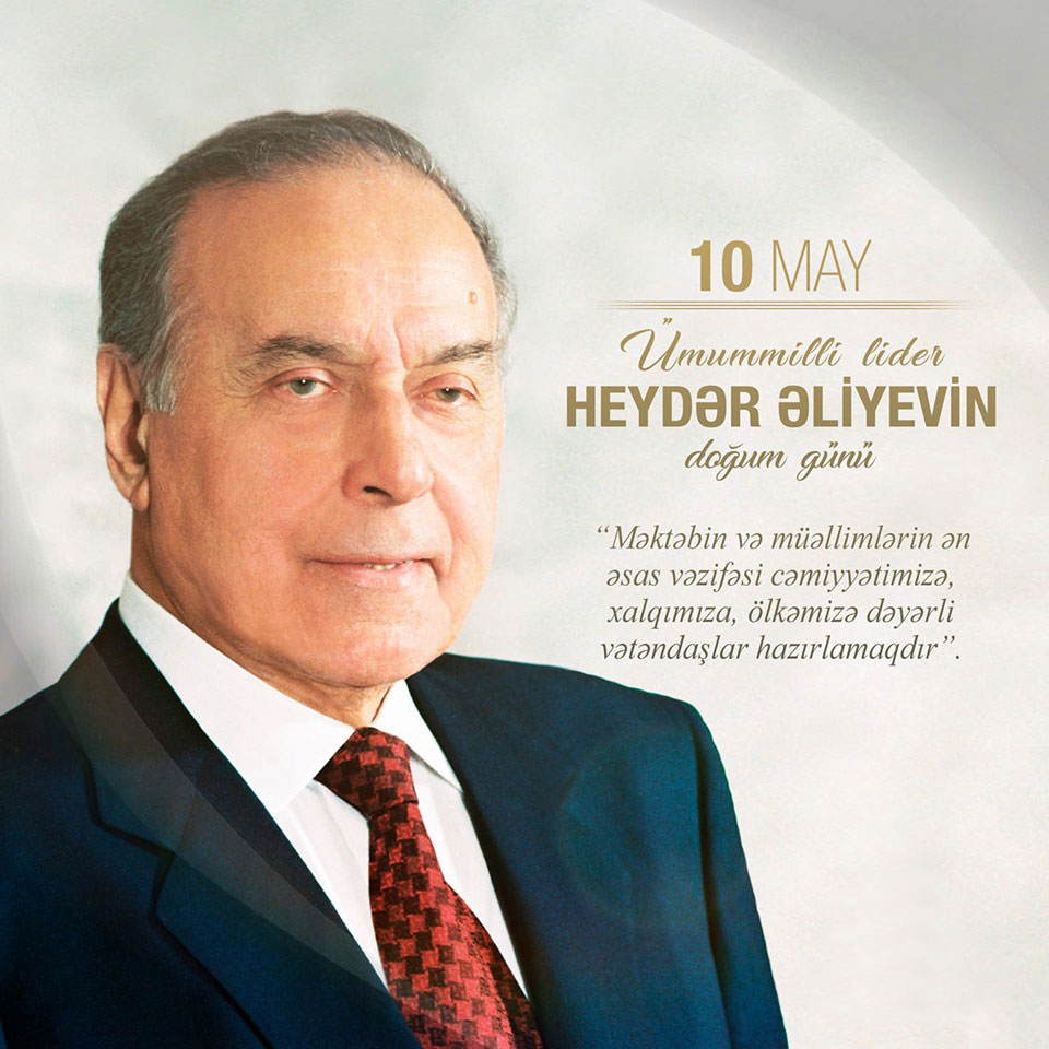 Bakı şəhəri 14 nömrəli tam orta məktəbin direktoru Rəfail Hüseynov: “Heydər Əliyev və çağdaş Azərbaycan təhsili”