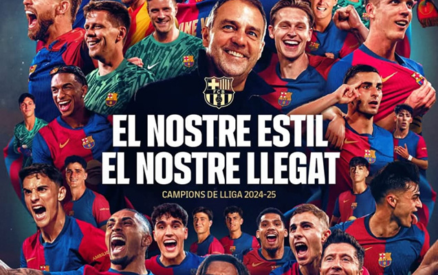 “Barselona” İspaniya çempionu oldu