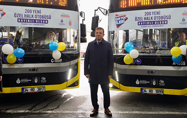 İstanbul avtobuslarında İmamoğlu qadağası