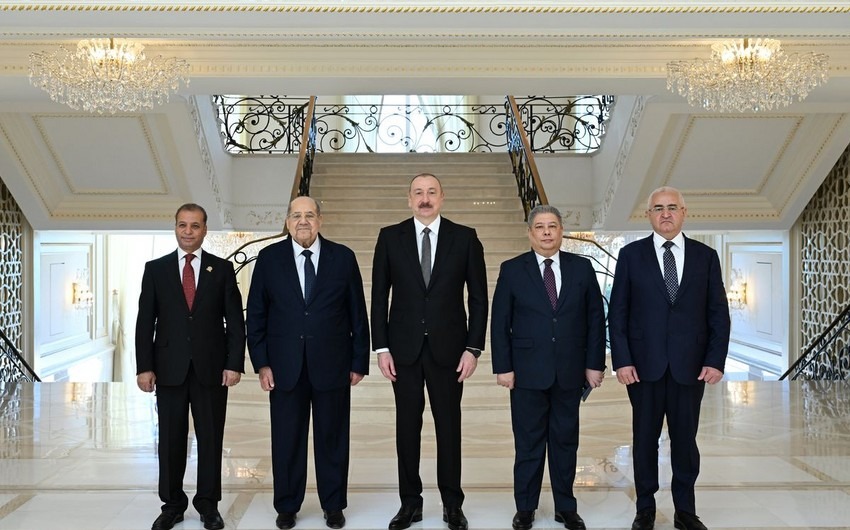İlham Əliyev Misir Senatının sədrini qəbul etdi (YENİLƏNİB)