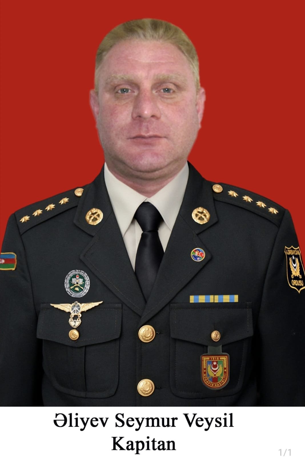44 günlük Vətən Müharibəsinin igid kəşfiyyatçısı, qazi Əliyev Seymur Veysil oğlu – TƏBRİK EDİRİK!!!