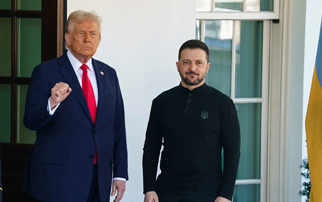 Trampla Zelenskinin görüş saatı açıqlandı