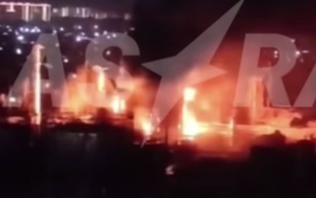Ukrayna Rusiyanın neft obyektlərinə zərbə endirib