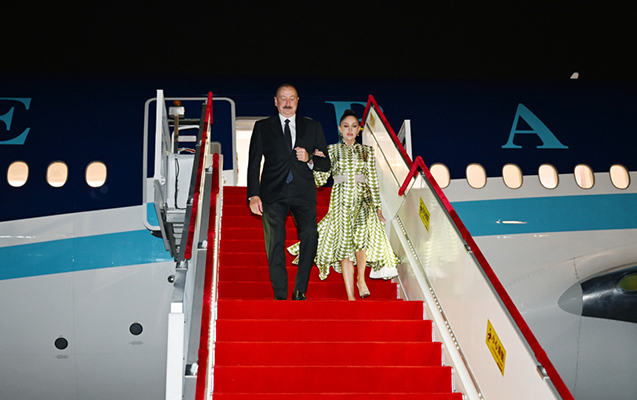 Prezident Çinə getdi
