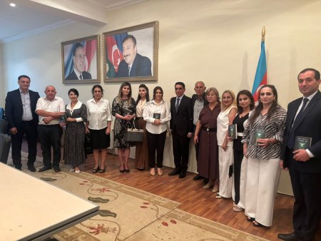 Yevlaxda “Ocaq” ədəbi birliyinin “Ölümsüz Ümüdlər” adlı tədbir keçirilib-Fotoadlı