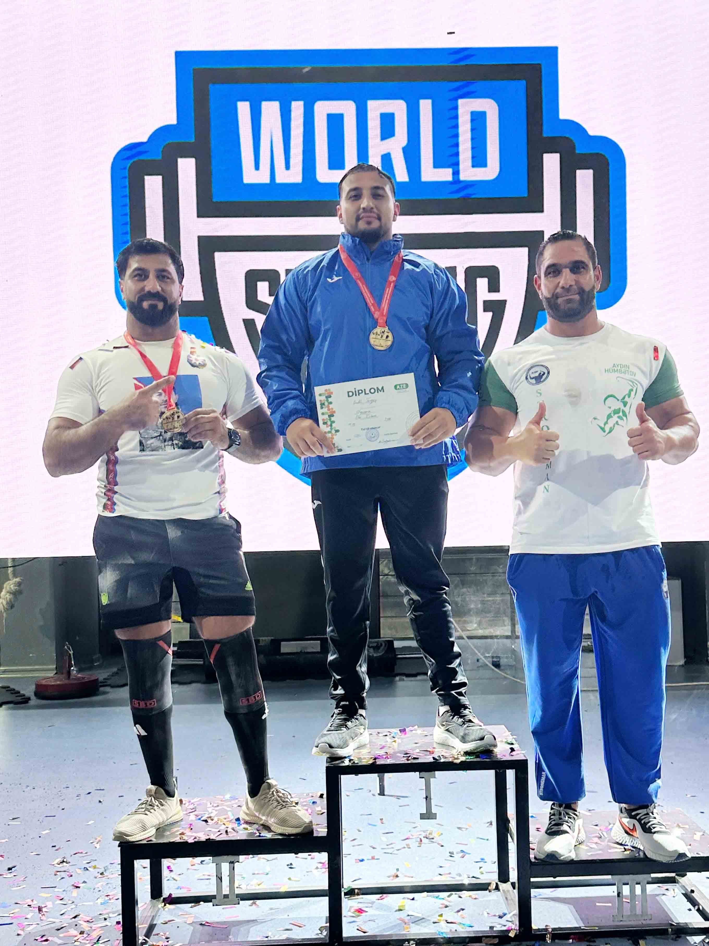 Turqay Qəribli Azərbaycanın Strongman Çempionatında qızıl medal qazandı