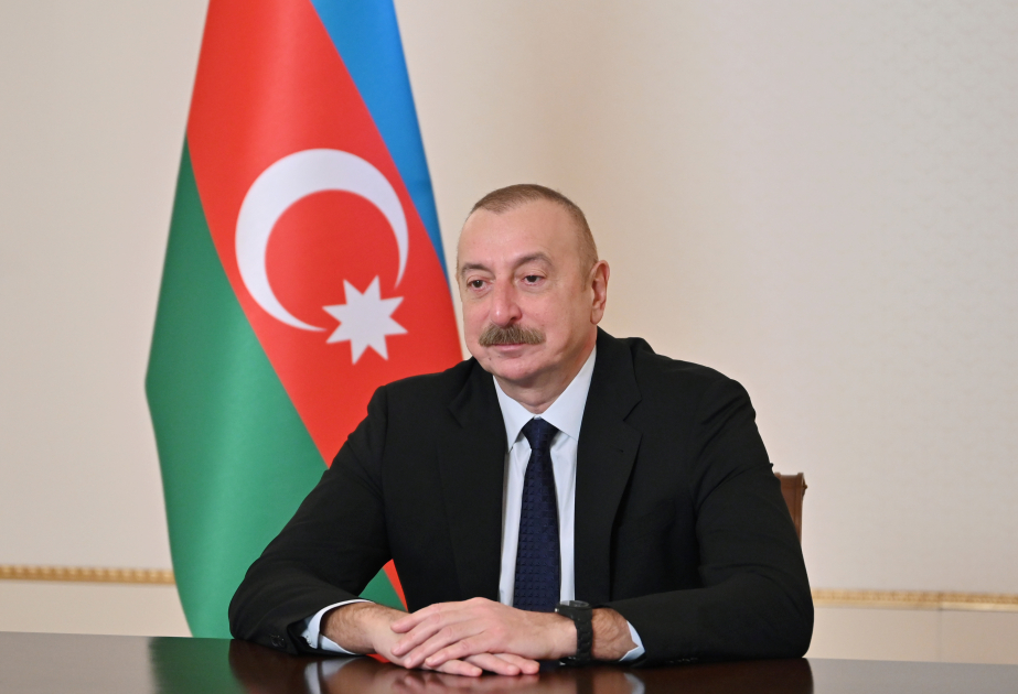 “Son üç ildə Orta Dəhliz üzrə Azərbaycan vasitəsilə yükdaşımalarının həcmi təxminən 90 faiz artıb” - İlham Əliyev