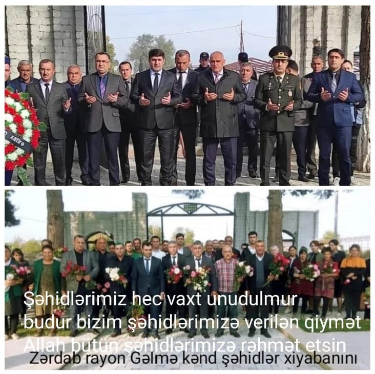 Zərdab rayonu Kommunal Müəssisələr İdarəsinin iş icraçısı Məhərrəm Tapdıqov – Zərdab rayonunda şəhidlərin xatirəsinə ehtiram...