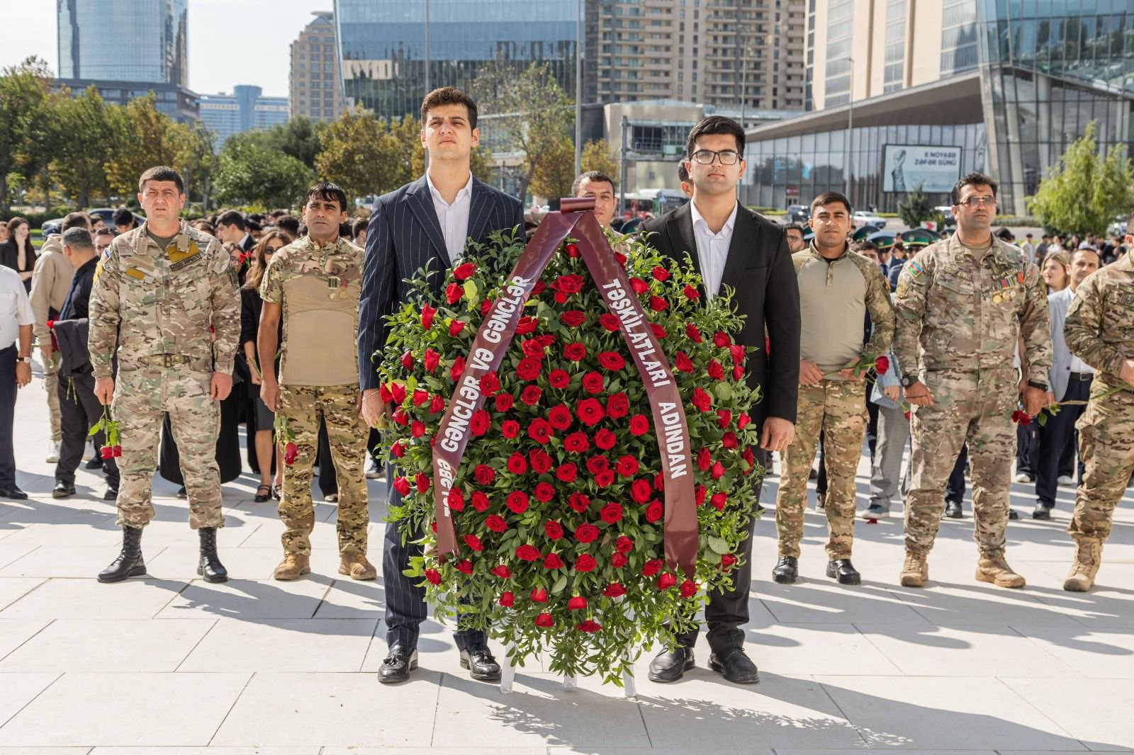 Azərbaycan Respublikası Gənclər Təşkilatları Milli Şurası 27 Sentyabr – 44 günlük Şanlı Zəfərimizin 5- ci ildönümü ilə əlaqədar Anım Günü münasibətilə silsilə tədbirlər təşkil edib