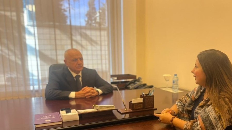 QHT sədri Cəmilə Çiçək Milli Məclisin deputatı ilə görüşüb - FOTO