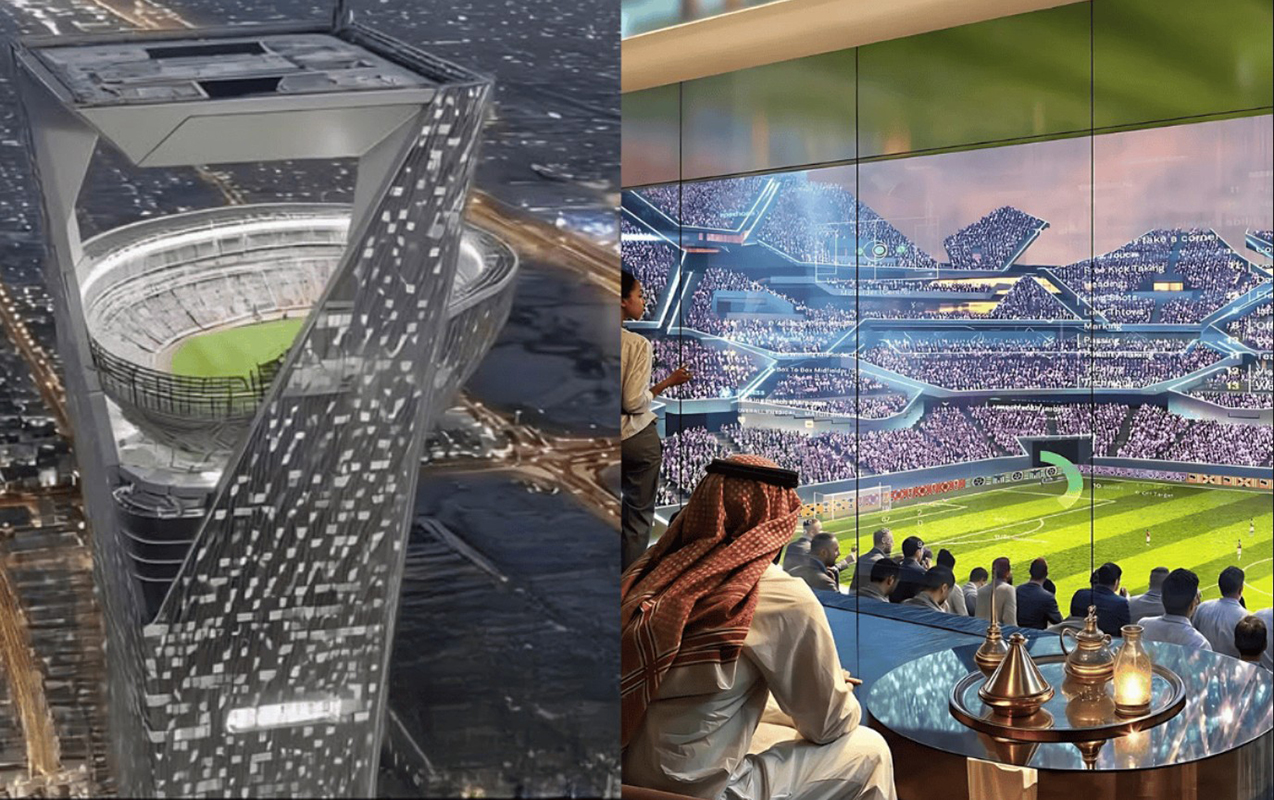 350 metr yüksəkdə stadion tikəcəklər