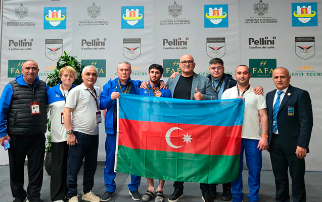 İdmançımız Avropa birinciliyində 3 gümüş medal qazandı - Foto