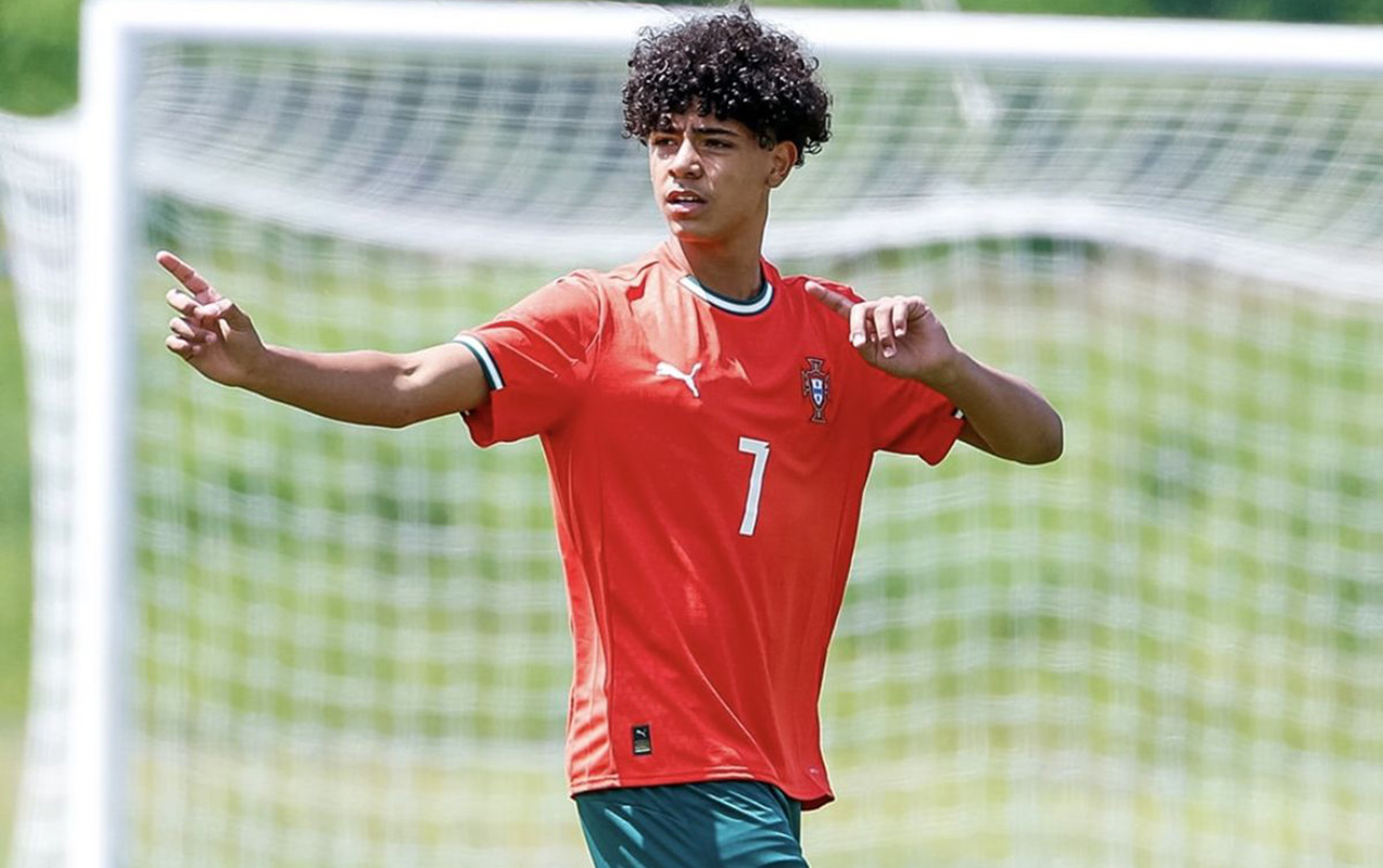 Ronaldonun oğlu U16 millisində debüt etdi