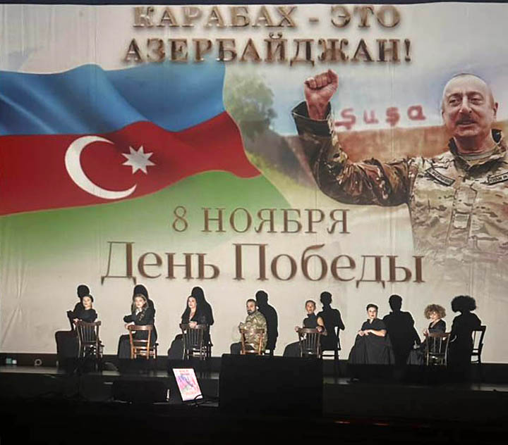 Gəncədə “Xoşbəxtliyin Qiyməti” – Qələbənin 5-ci ildönümünə həsr olunmuş təsirli teatr gecəsi