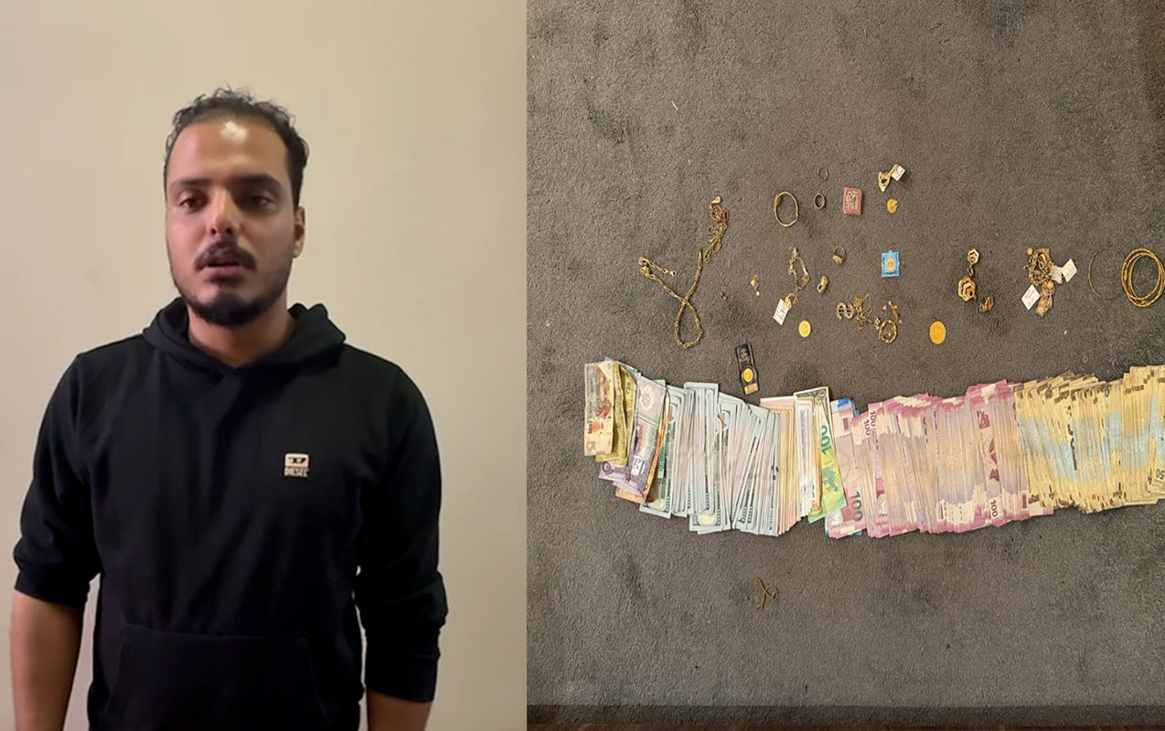 Bakıda evdən içində 70 min manat olan seyfi belə oğurlayıb