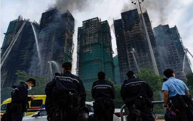 Honkonqdakı yanğına görə 11 nəfər həbs edildi - Ailələrə kompensasiya veriləcək