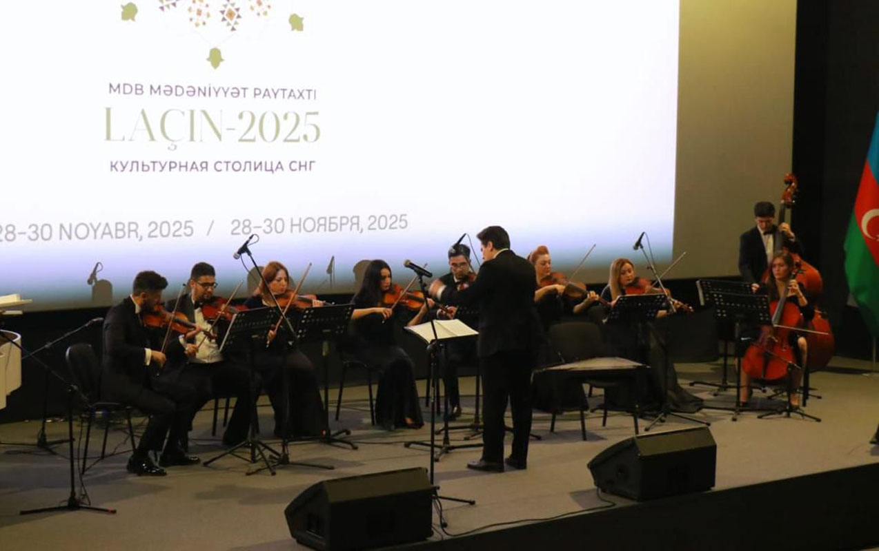 Laçında Qara Qarayev adına Azərbaycan Dövlət Kamera Orkestrinin konsertindən