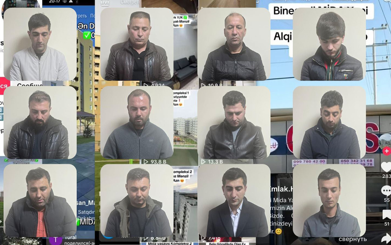 MİDA mənzillərini qanunsuz satanlar saxlanıldı - Foto