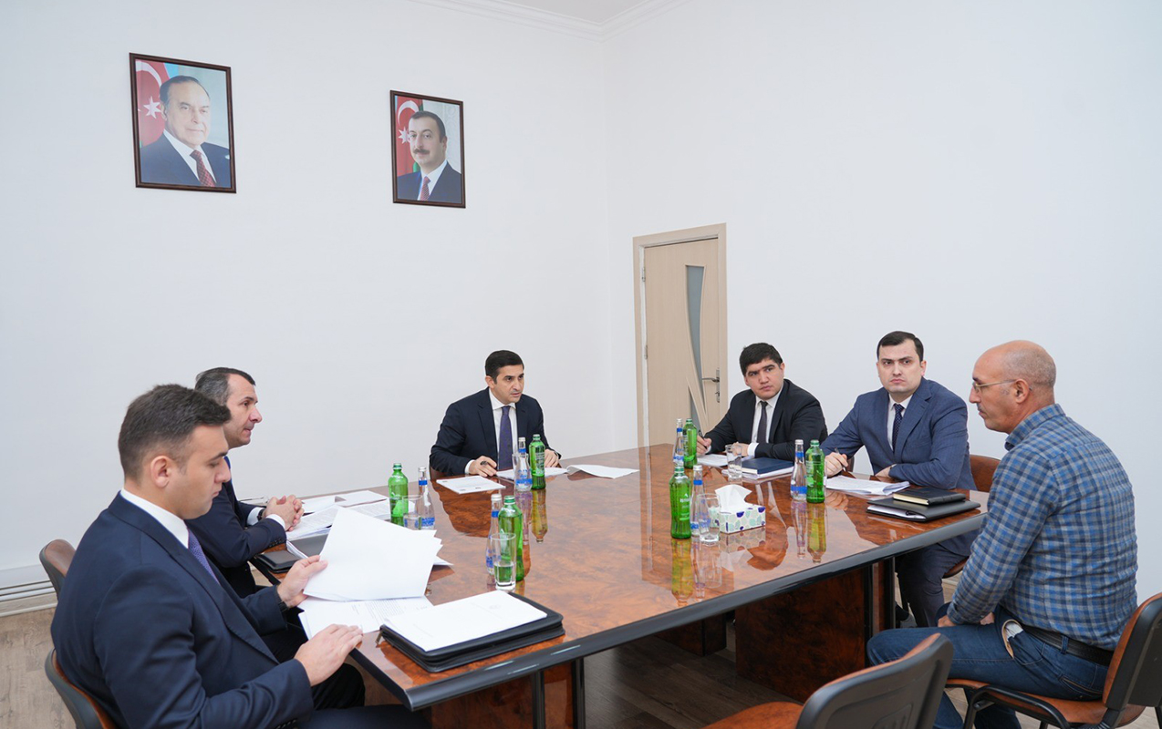 Nazir Bərdədə vətəndaşları qəbul etdi - Fotolar