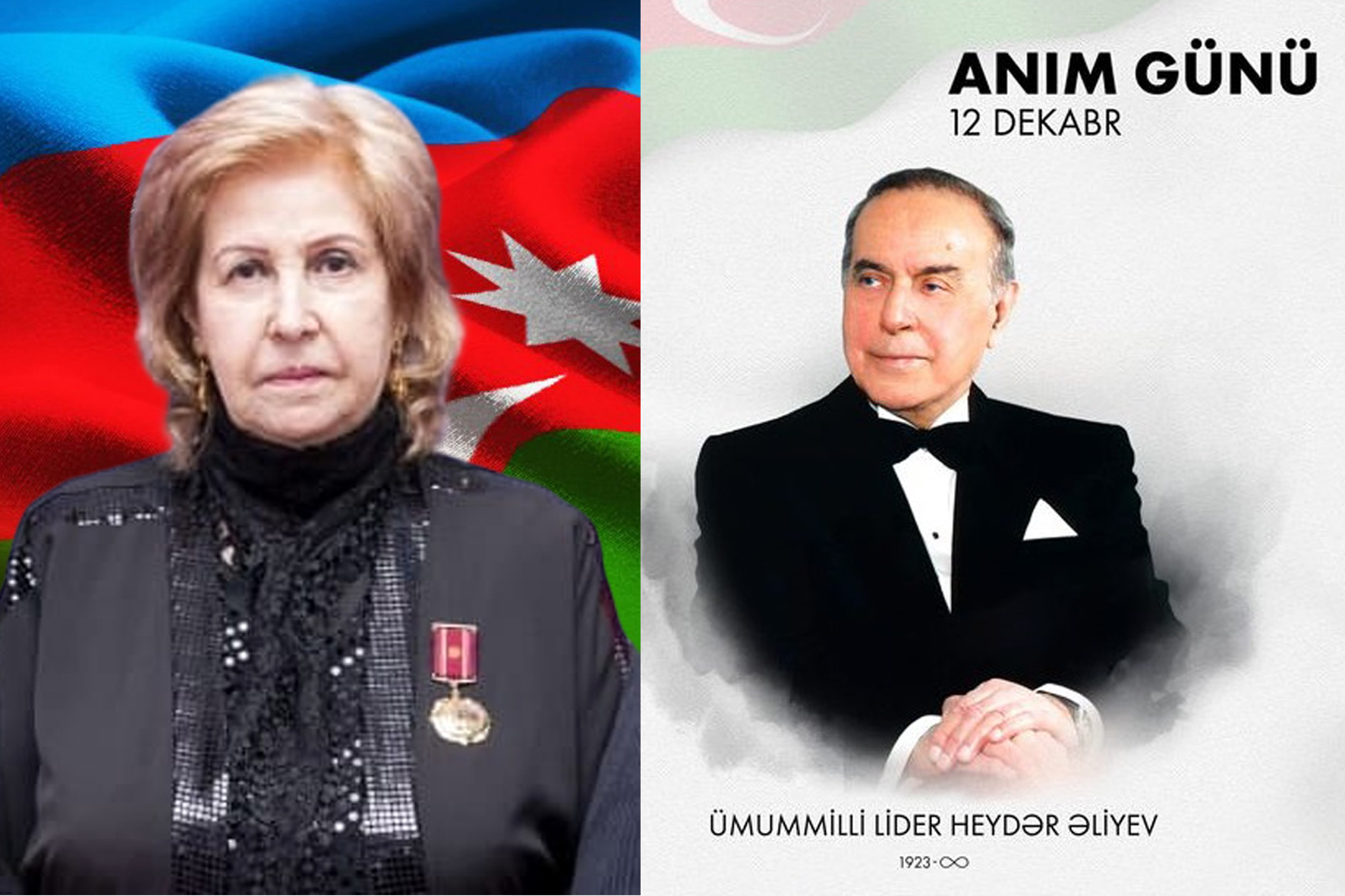 Xeyriyyəçi xanım Zərniyar Kərimova xalqın ümidi, millətin sütunu Ulu Öndər Heydər Əliyevi hörmətlə yad edir