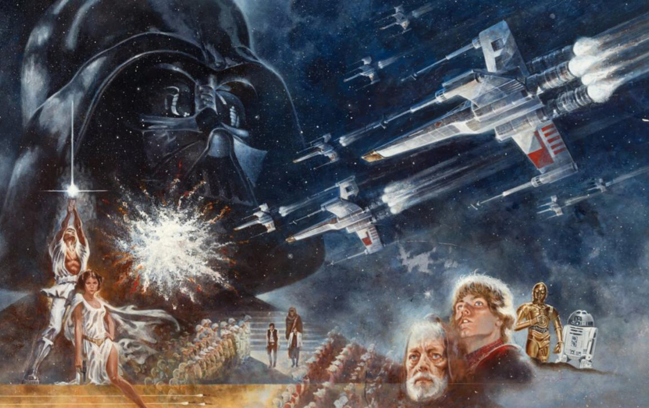 “Star Wars”ı dünyaya tanıdan ilk poster satıldı