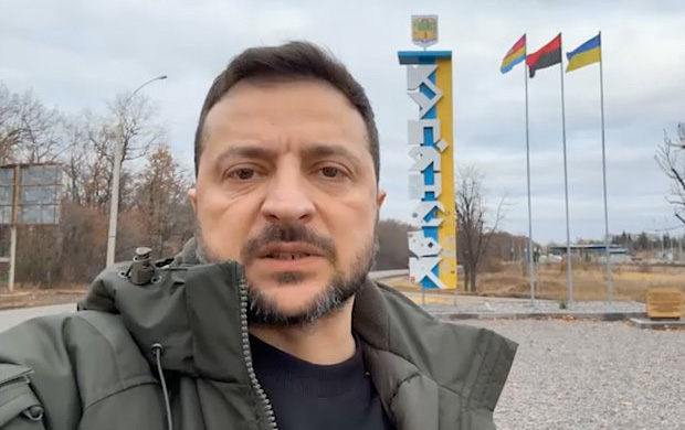 “Zelenskinin fotosu Kupyanskın çıxışında çəkilib”