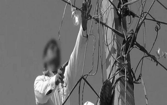 30 yaşlı kişini cərəyan vurub öldürdü