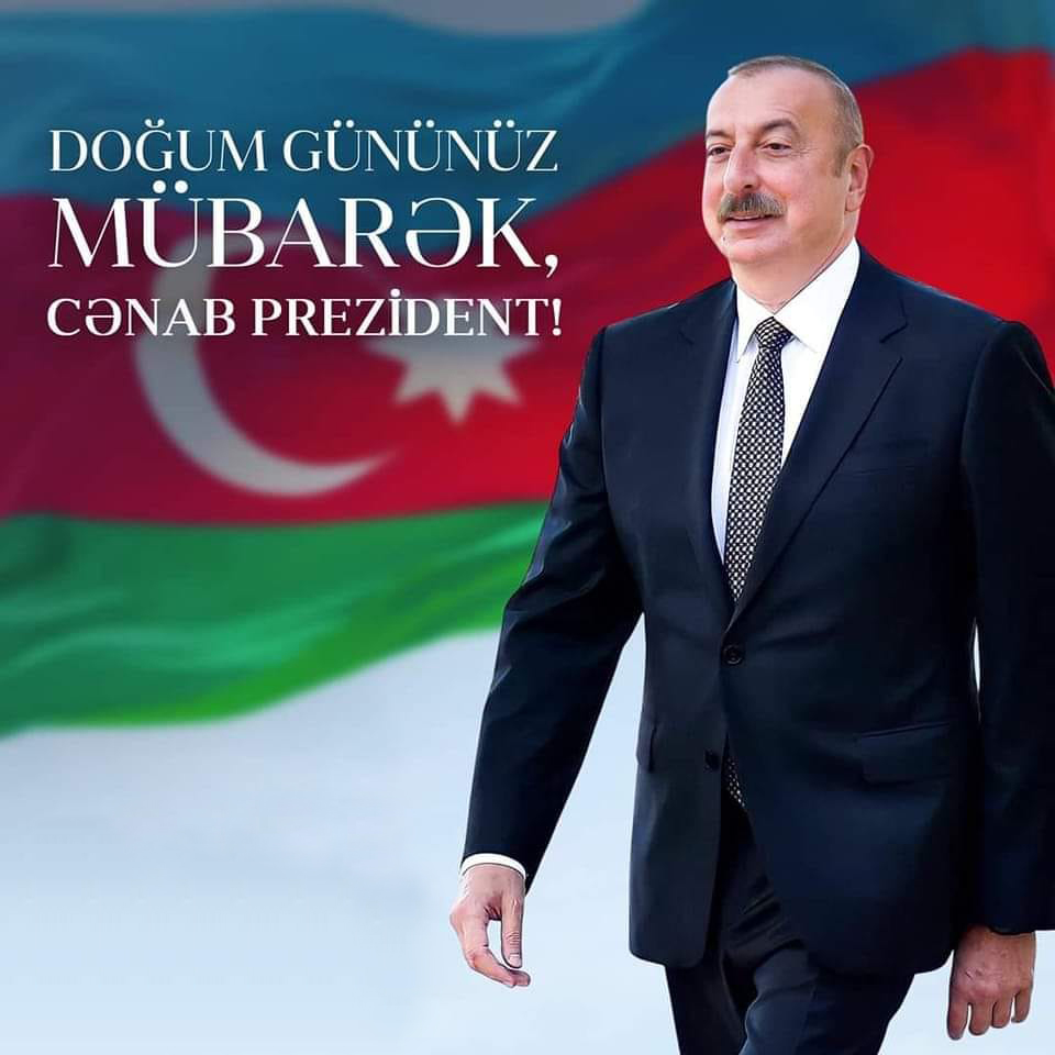 Fərid Faiqoğludan Prezident cənab İlham Əliyevə ad günü münasibətilə səmimi təbrik