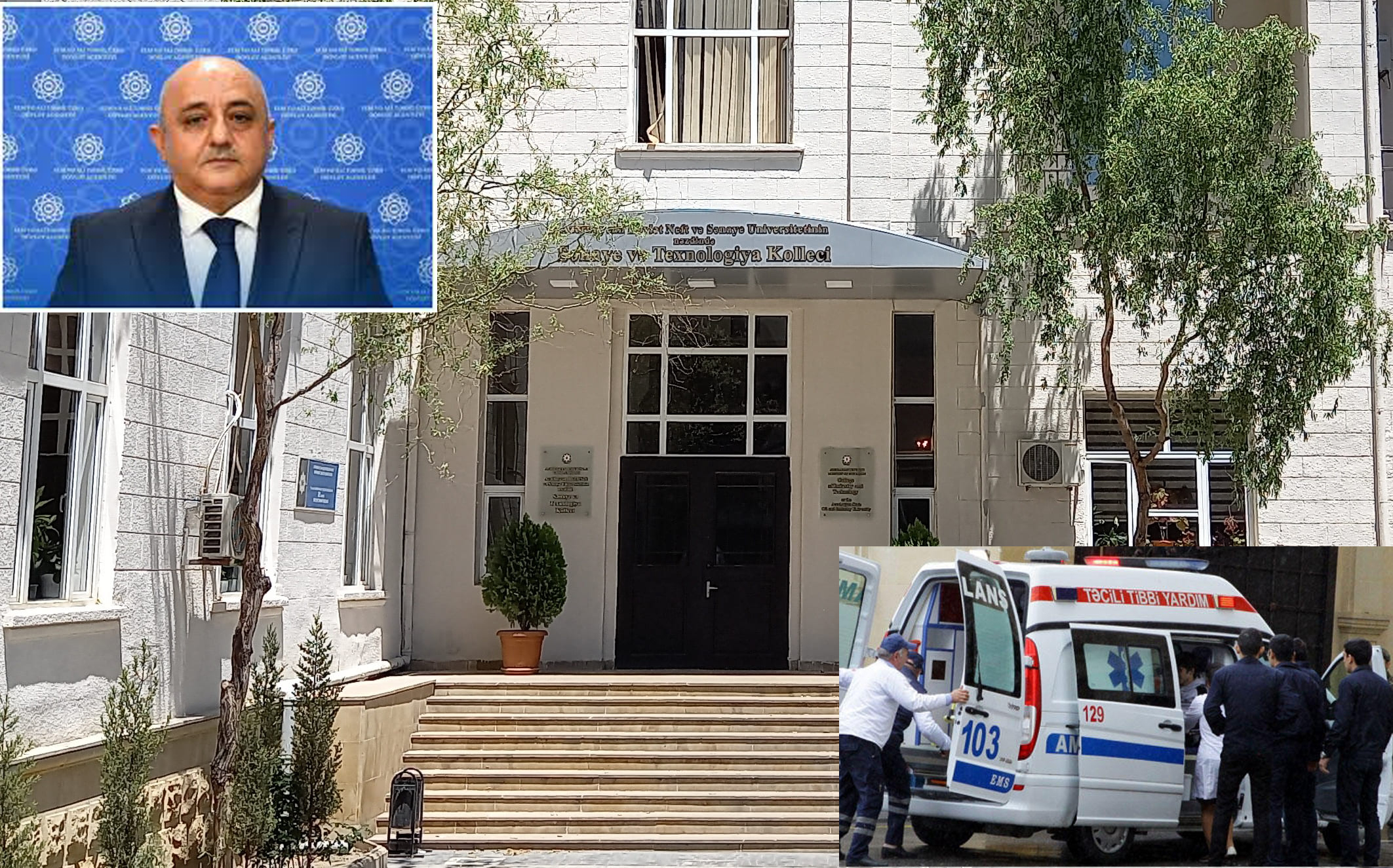 Sənaye və Texnologiya Kollecində Şok Hadisə – Rəhbərliyin davranışı işçini özünə xəsarət yetirməyə məcbur etdi? ŞOK HADİSƏ