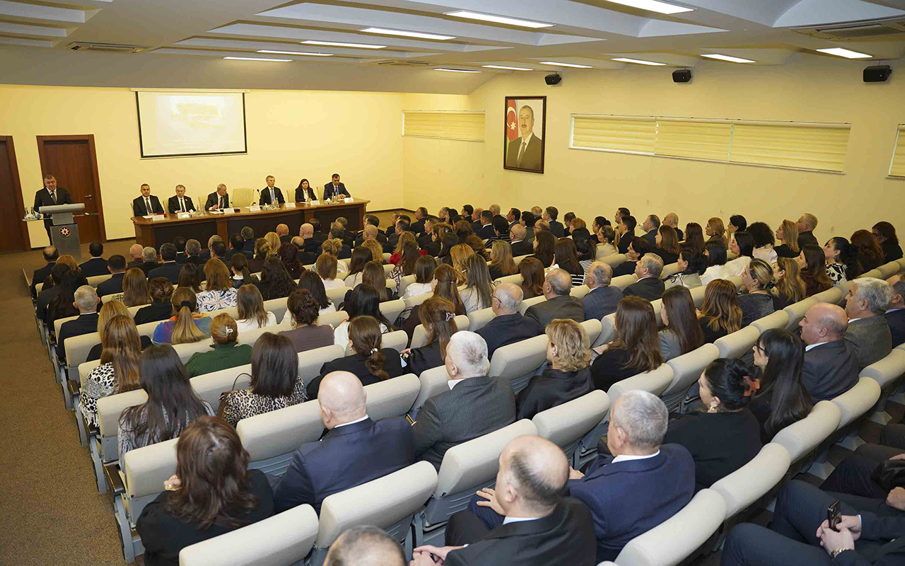 Xətaidə ötən ilin yekunları ilə bağlı hesabat yığıncağı keçirildi - Fotolar