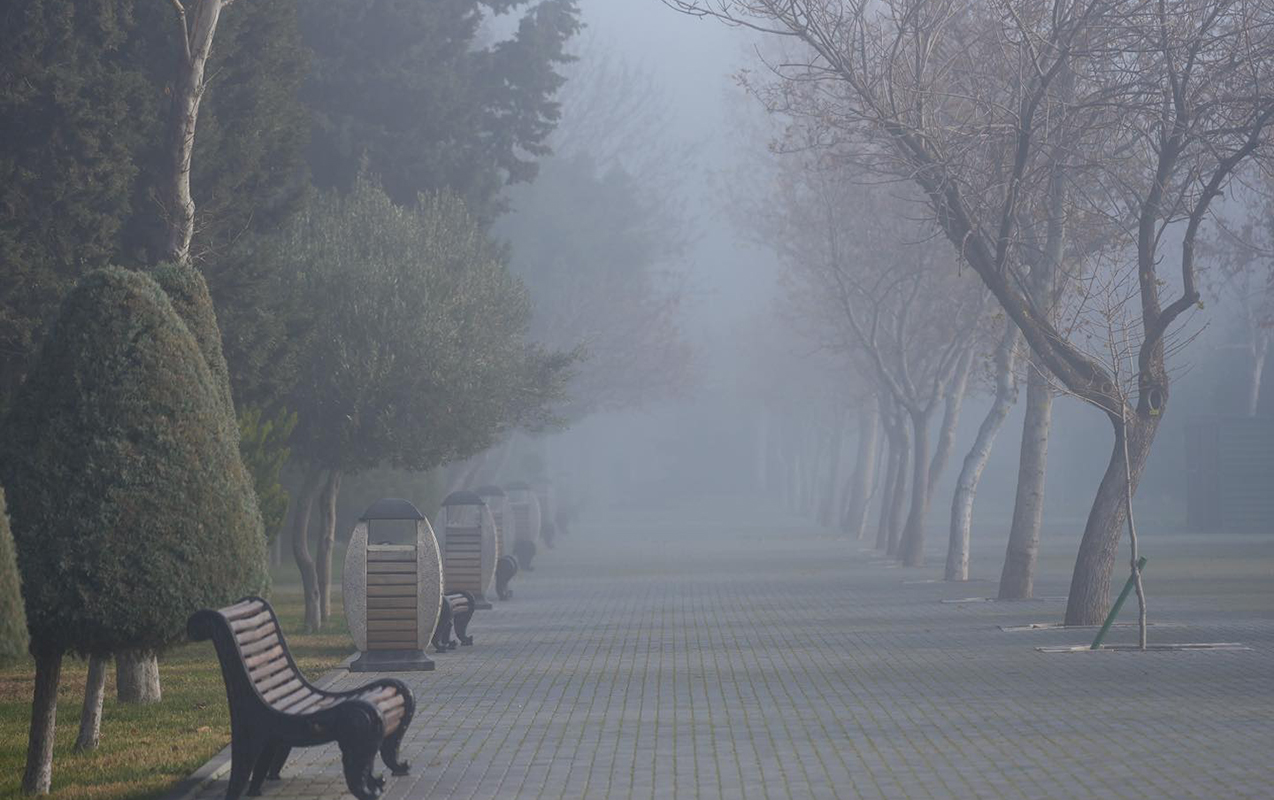 Duman, çiskin, 17° isti - Sabahın havası