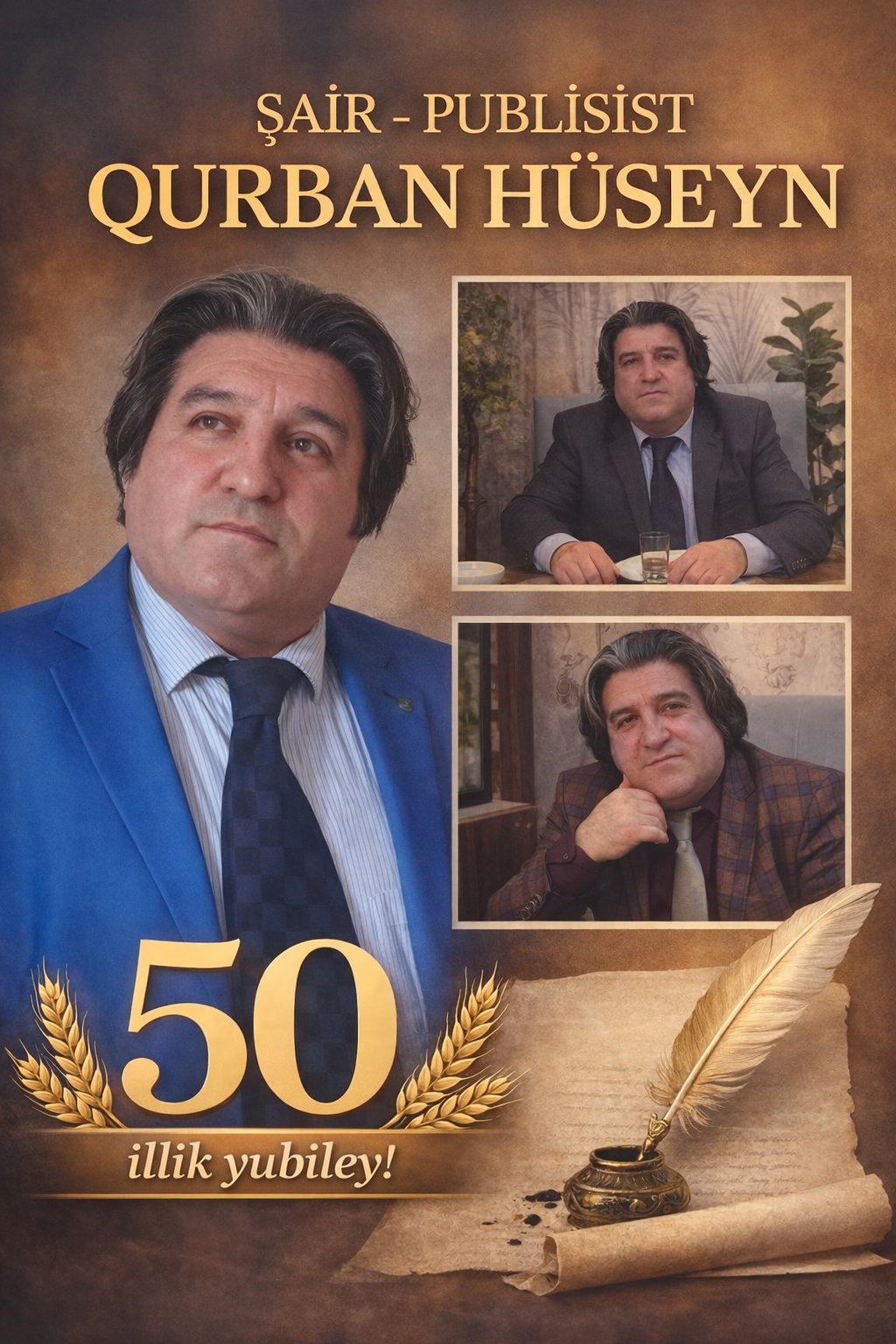 Yaradıcılıqla taclanan 50 il – Qurban Hüseyn