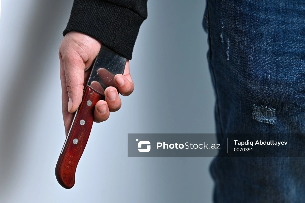 Şəmkirdə 15 yaşlı oğlanı bıçaqlayan gənc saxlanıldı