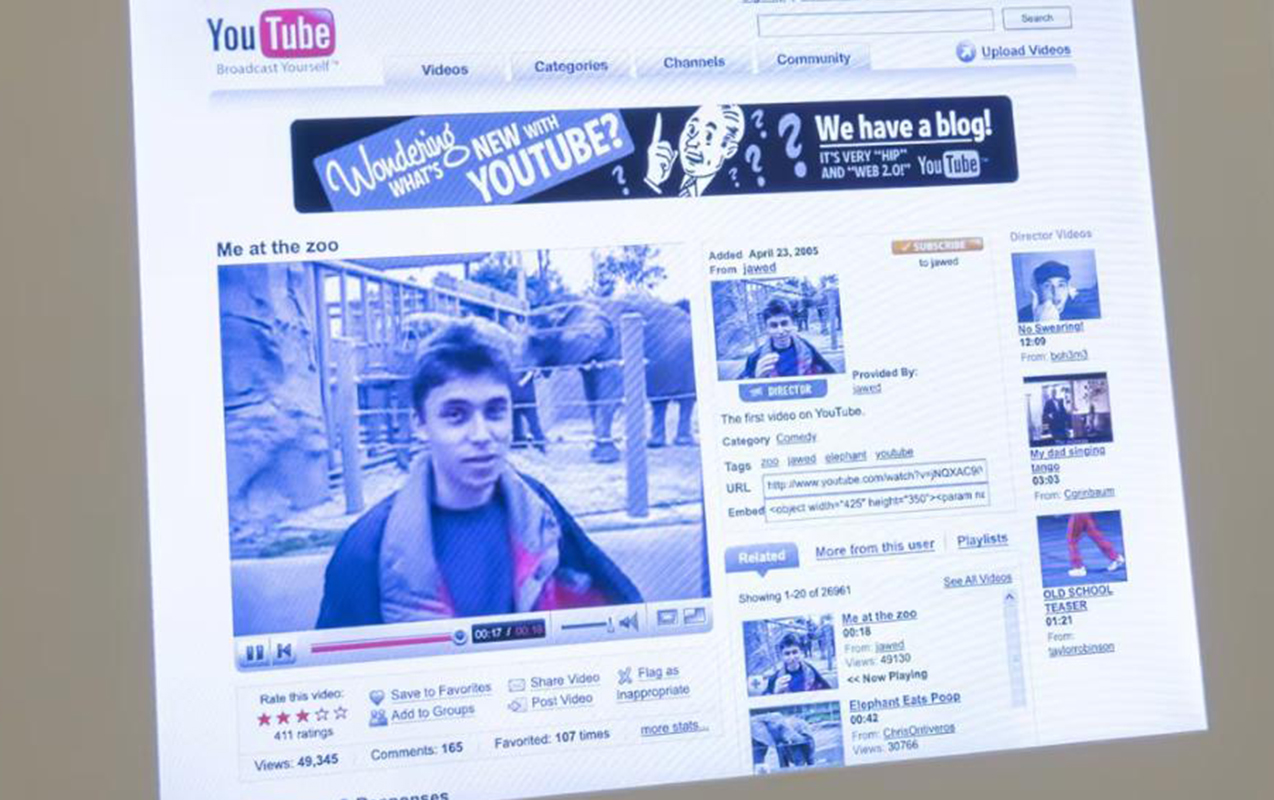 Yutubun ilk videosu satın alındı