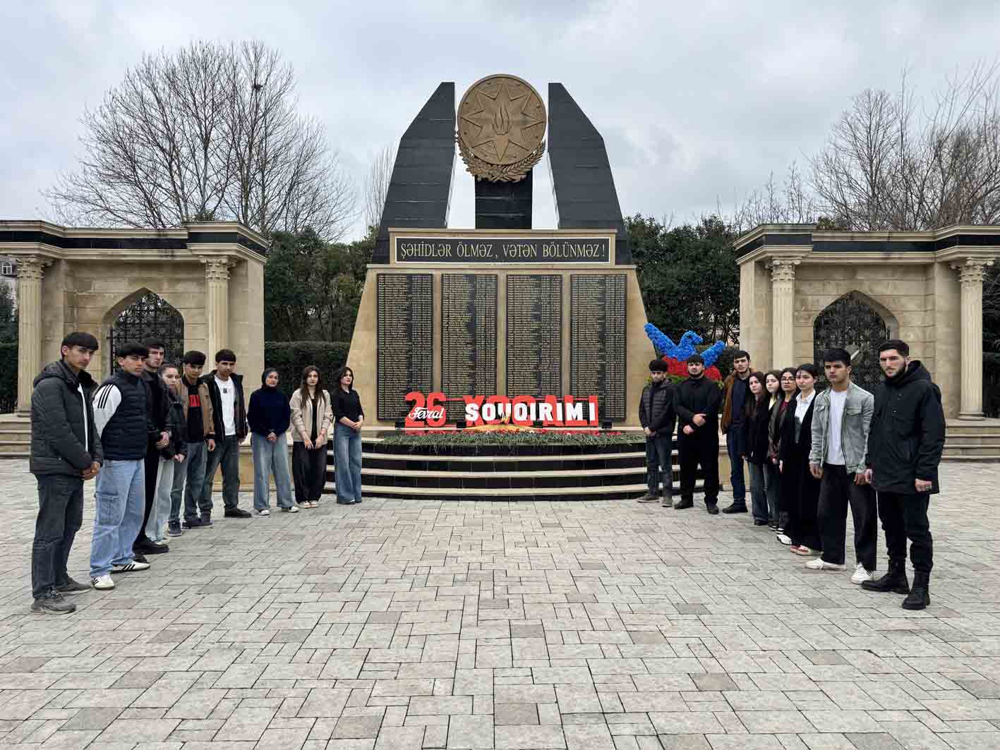 Xocalı soyqırımı qurbanlarının xatirəsi region gəncləri tərəfindən anılıb