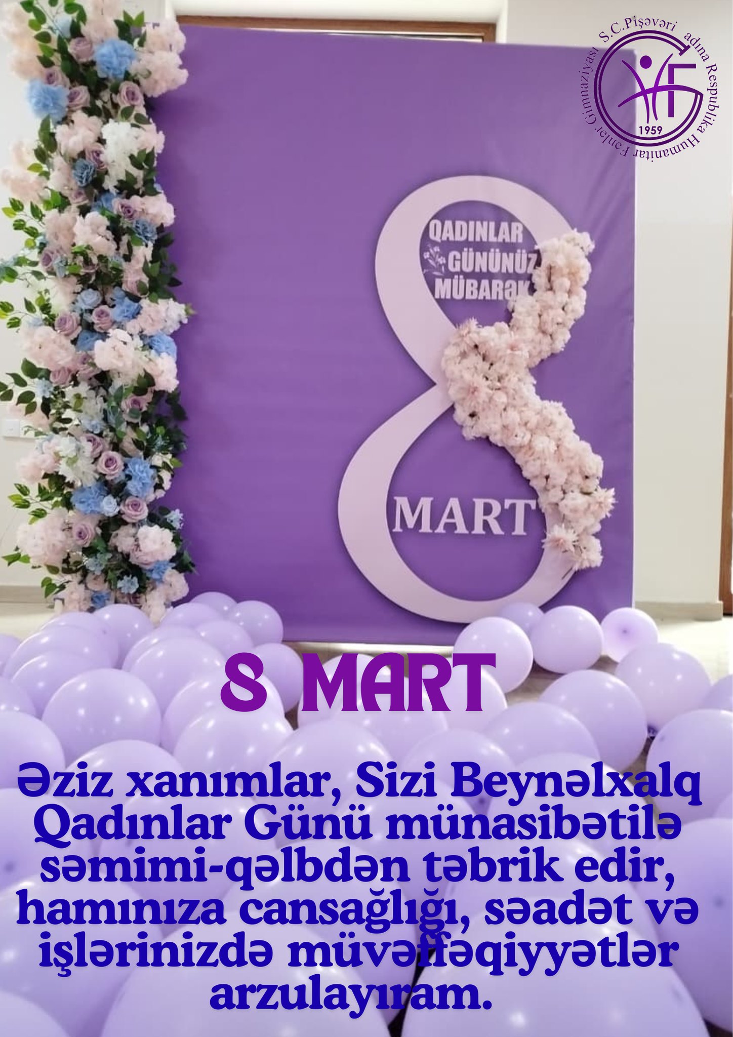 İlqar Talıbovdan 8 Mart – Beynəlxalq Qadınlar Gününə həsr olunmuş səmimi təbrik