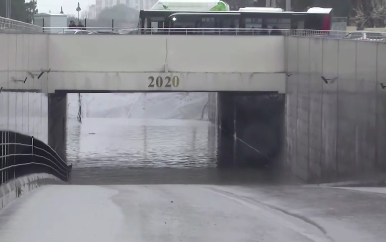 Sabunçu keçidi bağlandı