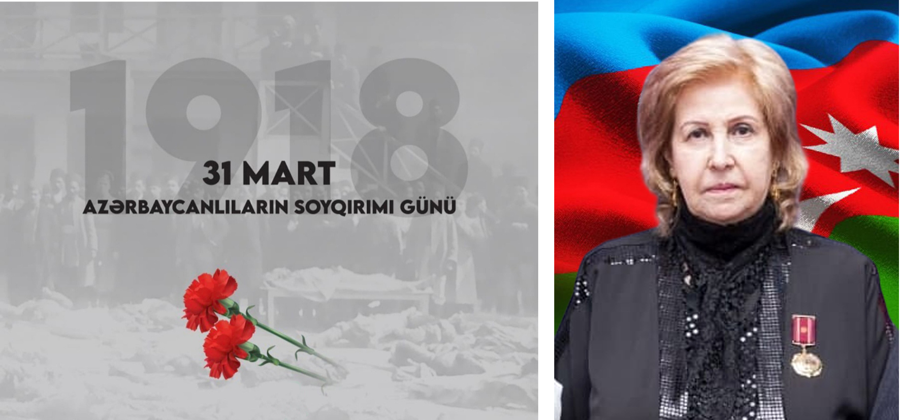 Xeyriyyəçi xanım Zərniyar Kərimova: 31 Mart – xalqımızın qan yaddaşı və ədalətə çağırış günü
