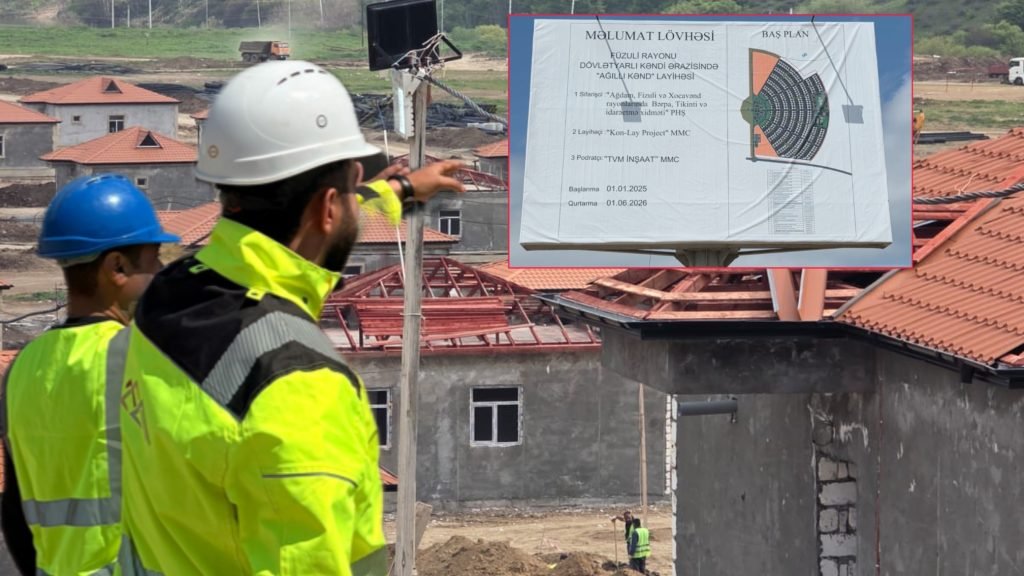 Füzuli rayonunda “Ağıllı Kənd” layihəsi sürətlə irəliləyir