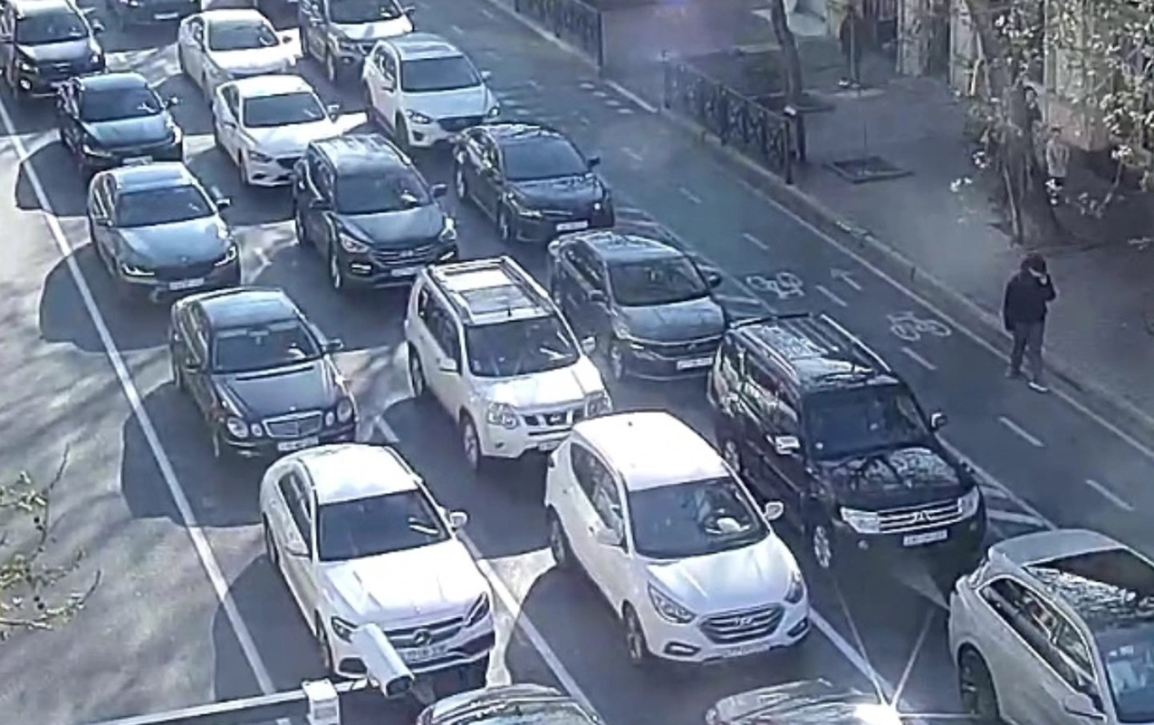 14 yolda tıxac var - Siyahı